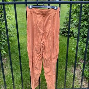 Orange cargo pants urban outfitters